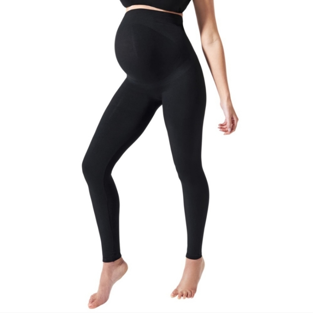 Blanqi black maternity leggings